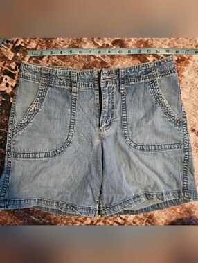Women’s Light Blue Denim Shorts - Casual Summer Style